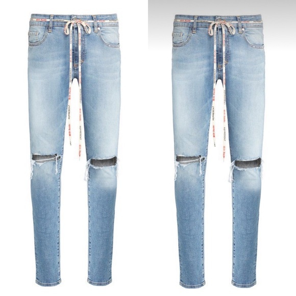 Represent Other - REPRESENT The Destroyer Jeans in Blue Stonewash